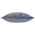 Lanzo Cut Velvet Piped Cushion Moonbeam